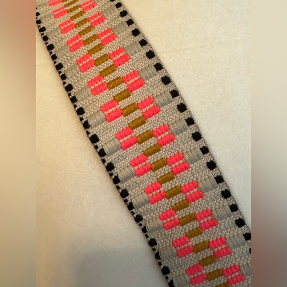 Anthro by Jen & Co Black Sling Bag w/ Removable Interchangeable Guitar Strap - Picture 2 of 7